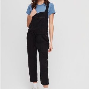 Aritzia Wilfred Free Valletta Black Overalls XXS
